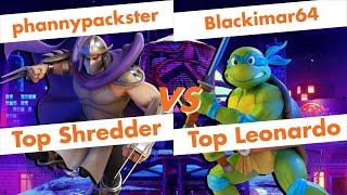 【Nick All Star Brawl】phannypackster (Shredder) vs Blackimar64 (Leonardo) High Level Gameplay【NASB】