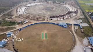 Drone view of Gautambuddha International Cricket Stadium- Latest Update