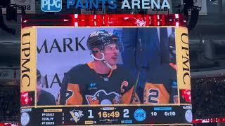 Sidney Crosby 600th Goal and Celebration.