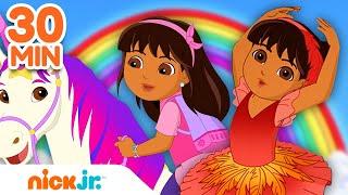 Las aventuras más mágicas de Dora y sus amigos  | Recopilación de 30 minutos | Nick Jr. en Español