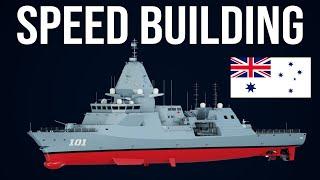 Australia's Next-Gen Warship: Speed Building the Hunter-Class Frigate