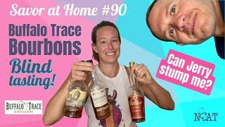 BUFFALO TRACE SHOW DOWN! Blind tasting 3 different BT Bourbons (Savor at Home #90)