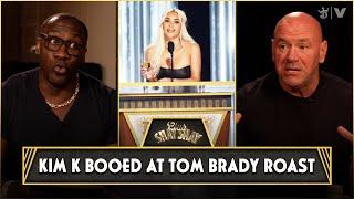 Dana White Gives Insider Story On Kim Kardashian Boos At Tom Brady Roast: “Not a Kardashian crowd.”