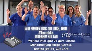 Wir suchen Dich - Intensivstation Heidekreis-Klinikum SOLTAU