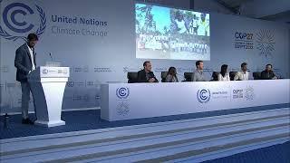 Beach Collective speech at COP27