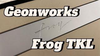 Geonworks Frog TKL Cookies and Cream | Unboxing | Sound Tests