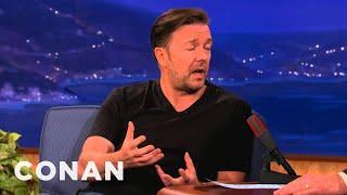 Ricky Gervais Explains The Mind Of Karl Pilkington | CONAN on TBS