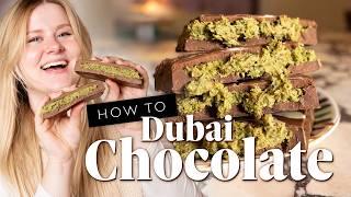 viral Dubai Chocolate: simple DIY recipe to make at home