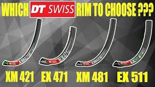 DT SWISS XM 481 RIM // THE BEST RIMS FOR XC TRAIL ENDURO // TYPES SPECIFICATIONS WEIGHT