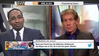 Best of Stephen A Smith Kwame Brown Rants  NBA Scrubs  Lakers Trade  Roy Hibbert