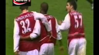 Fabregas 1st goal for the Arsenal vs Wolves