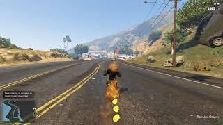 GTA 5 A day with Ghost Rider