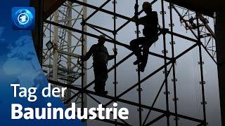 Schwächelnde Branche: Tag der Bauindustrie