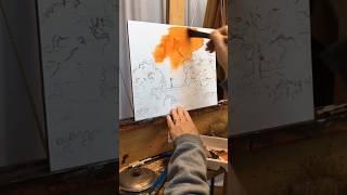 If painting in layers is new to you, this is an Imprimatura underpainting (with water mixable oils)