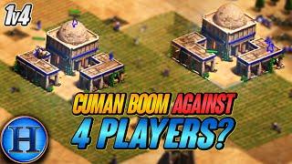 The Cuman 2 Town Center Boom | 1v4 AoE2