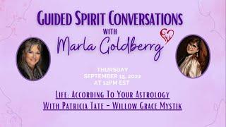 Life: According To Your Astrology With Patricia Tate -Willow Grace Mystik Interview!