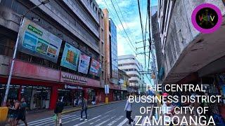 [4K] ZAMBOANGA CITY WALKING TOUR (DOWNTOWN) CESAR CLIMACO AVENUE TO BUENAVISTA INTERSECTION