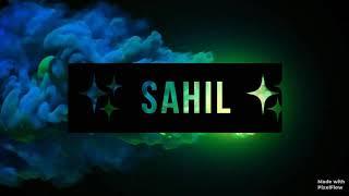 Sahil Name Whatsapp Status tiktok