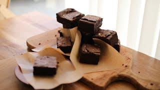 Salty and dark chocolate Brownie