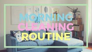 MORNING CLEANING ROUTINE | La mia routine quotidiana di pulizie.