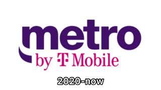 Metro by T-Mobile historical logos