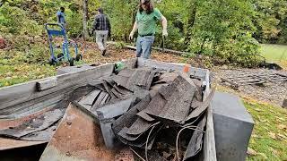 Cleaning up the yard: Making Space for a Car Barn