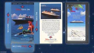 Disney Cruise Line 2000-2002 Cruise Vacations Promotional Video VHS