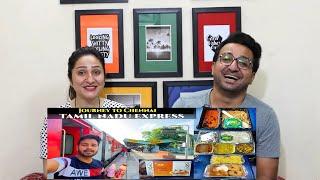 Pak Reacts to Most PREMIUM train to South India food of all stations Coverd | Tamil Nadu express