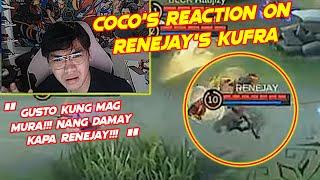 COCO REACTION SA KUFRA NI RENEJAY | LAUGHTRIP! | Blacklist VS Onic PH Game 3