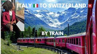 How to travel from Italy  to Switzerland  using public transport