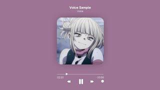 Voice Sample_Animation(cf. 토가 히미코_나히아)