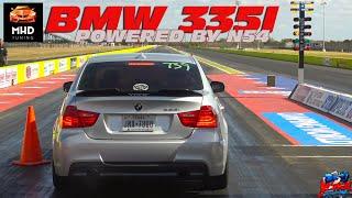 BMW 335I N54 MHD TUNING STAGE 2+ 1/4 MILE TEST