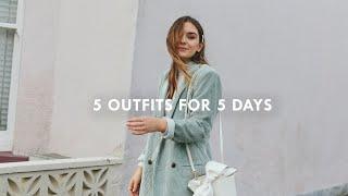 5 OUTFITS FOR 5 DAYS | What Olivia Did