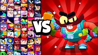 CLANCY vs ALL BRAWLERS! WHO WILL SURVIVE IN THE SMALL ARENA? | NEW MYTHIC BRAWLER
