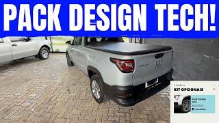 O QUE VEM NO PACK DESING TECH DA NOVA FIAT STRADA FREEDOM ZERO KM! QUANTO CUSTA?