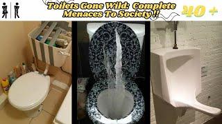 40+ Toilets That Were Complete Menaces to Society #hilarious