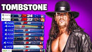 Hitting A TOMBSTONE With The Undertaker In EVERY WWE 2K Game!