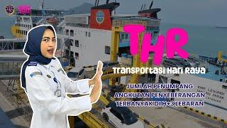 Jumlah Penumpang Angkutan Penyeberangan Terbanyak Di H+3 Lebaran #TransportasiHariRaya #THR