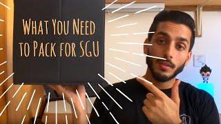 What You Need to Bring to SGU  |  Med School