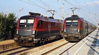 Trains Sarasdorf (track Vienna - Budapest), 08.09.2016