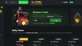 How to Get Free CSGO Knives on Clash.gg?! Clashgg promo code