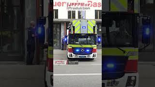 Alarm für die Berufsfeuerwehr Basel-Stadt #elektroautos #rosenbauer #basel #feuerwehr #firefighter