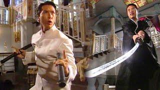 Takeda Yukio vs. Donnie Yen: Lightning-fast swordsmanship clashes with Donnie's powerful strikes!