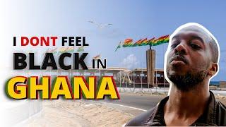 I exist as a human being in GHANA - African American laments