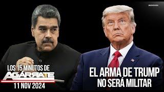 El arma de Trump contra el chavismo no será militar