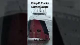 Philip R. Clarke Master Salute