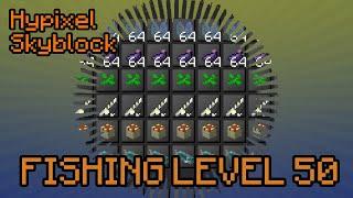 FISHING LEVEL 50  Hypixel Skyblock Deutsch | Multidissimo