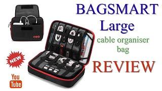 BAGSMART (LARGE) Cable Organiser Bag REVIEW