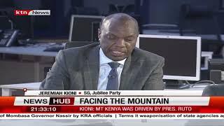 Hon. Kioni: UDA is over in the mountain