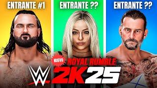 JUEGO el NUEVO ROYAL RUMBLE de WWE 2K25